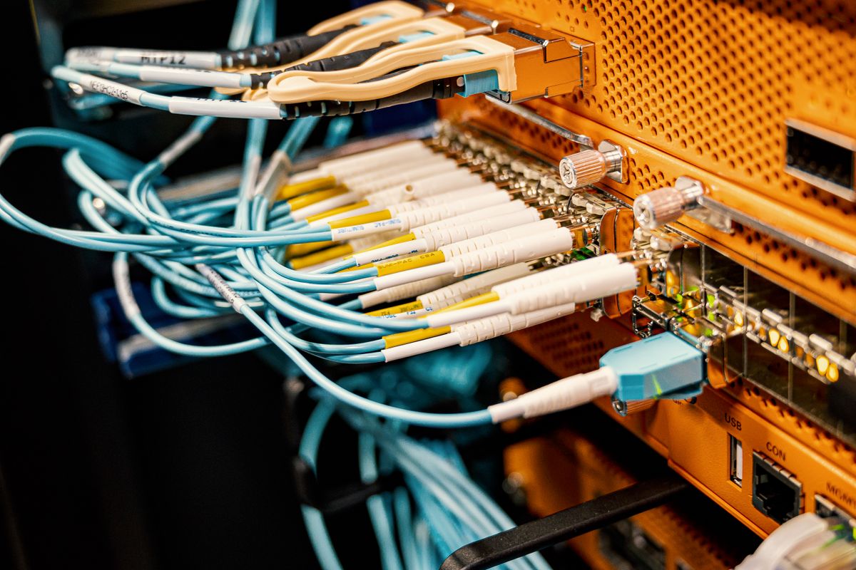 Cableado estructurado profesional con patch panel